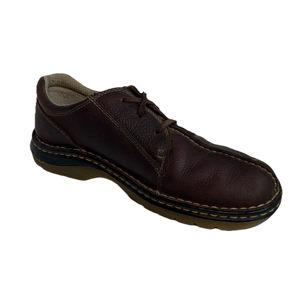 Dr Doc Martens Ripley Brown Leather Split Toe Oxford Shoes M 10 / W 11 11232
